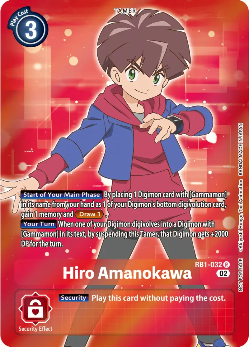 Hiro Amanokawa [Rb1-032] (Box Topper) [Resurgence Booster] 1
