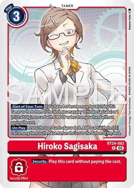 Hiroko Sagisaka [Bt24-083] [Time Stranger] 1