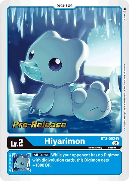 Hiyarimon [Bt8-002] [New Awakening Pre-Release Cards] 1
