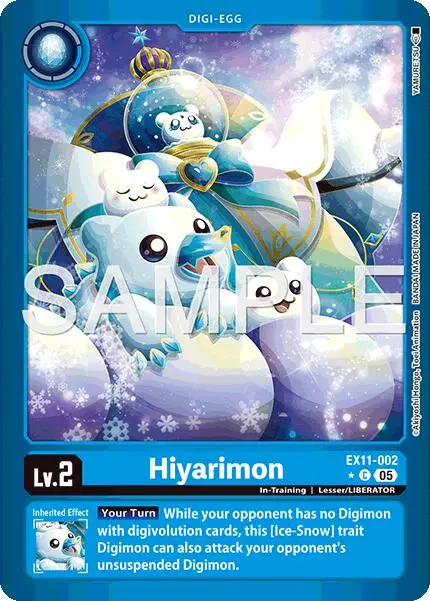 Hiyarimon [Ex11-002] (Limited Foil) [Dawn Of Liberator] 1