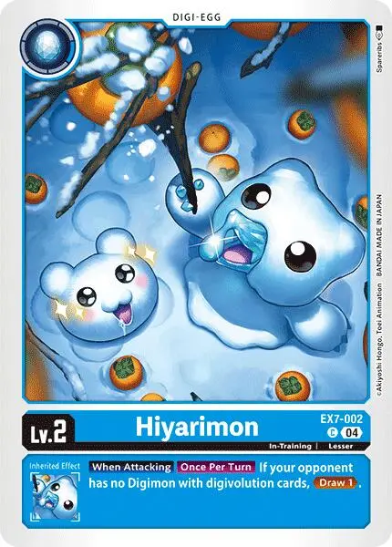 Hiyarimon [Ex7-002] [Digimon Liberator] 1