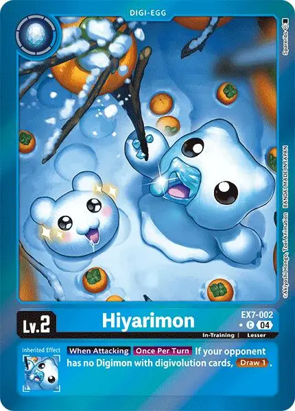 Hiyarimon [Ex7-002] (Foil) [Digimon Liberator] 1