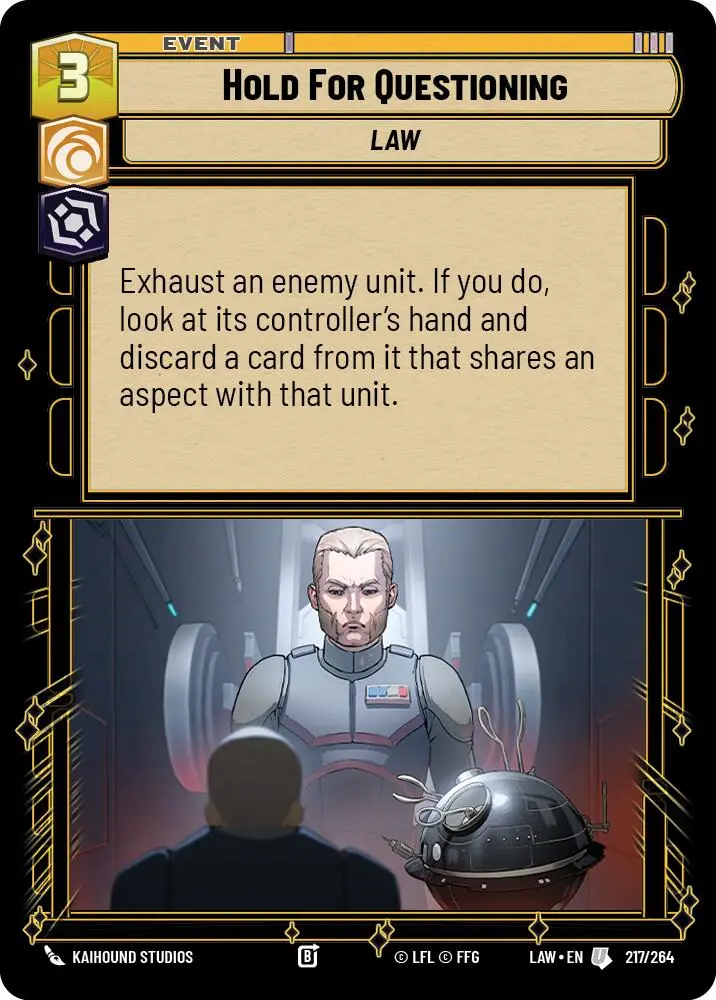 Hold For Questioning (217/264) (217/264) [A Lawless Time] 1
