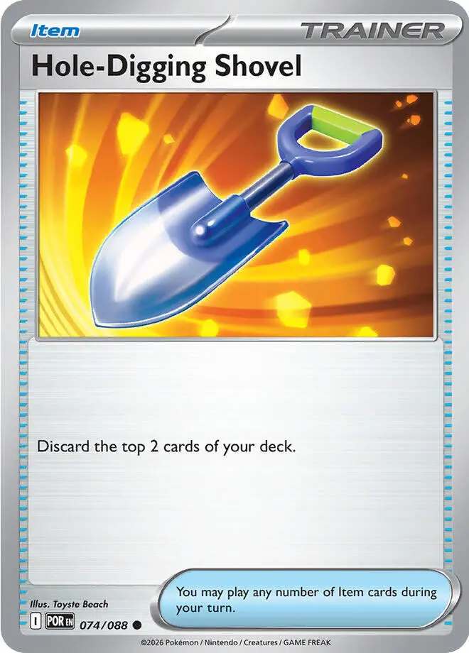 Hole-Digging Shovel (074/088) [Mega Evolution: Perfect Order] 1