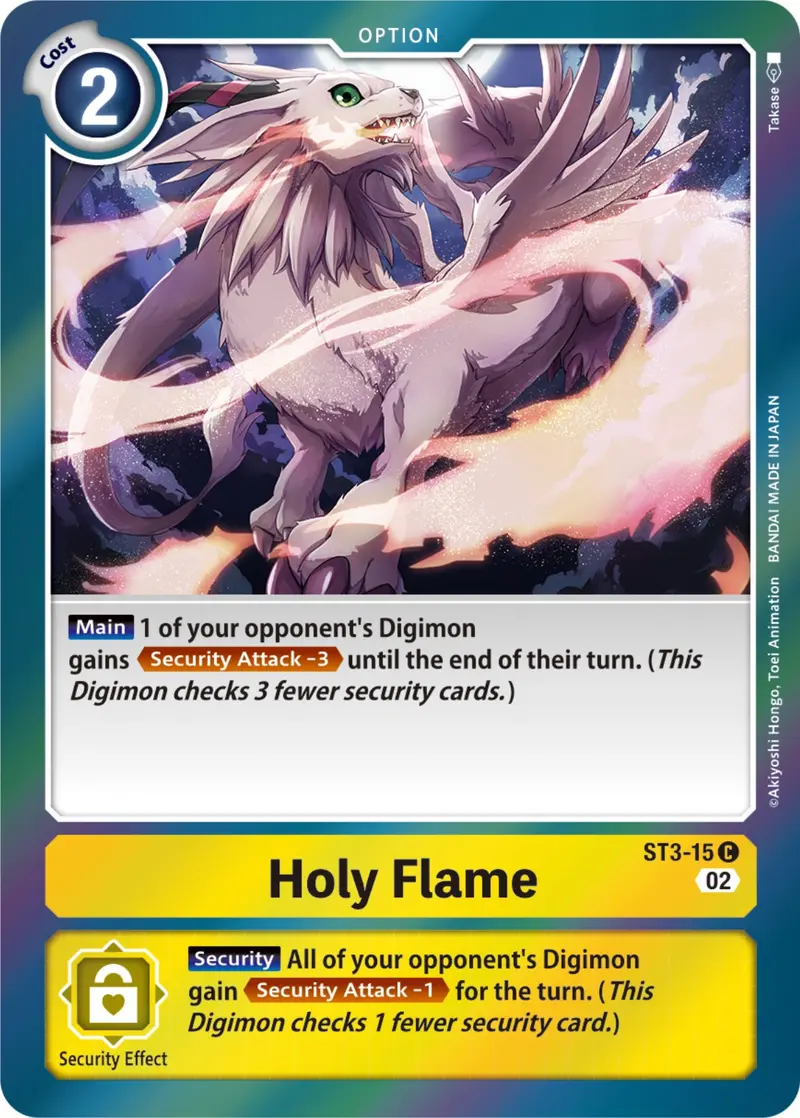 Holy Flame [St3-015] [Resurgence Booster] 1