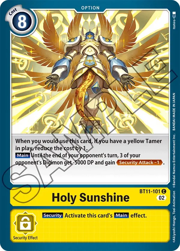 Holy Sunshine [Bt11-101] [Dimensional Phase] 1