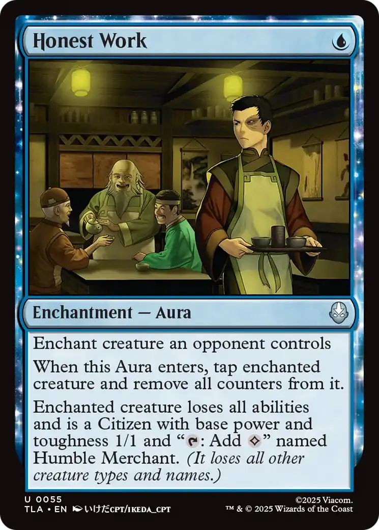 Honest Work [Avatar: The Last Airbender] 1