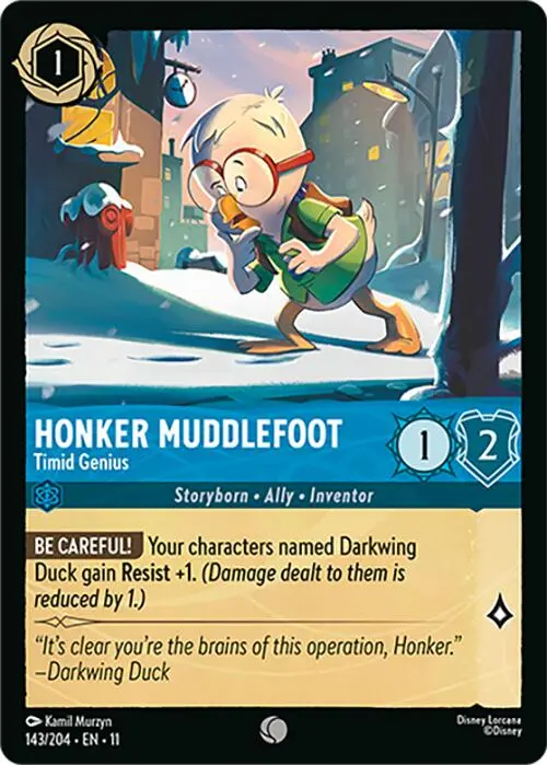 Honker Muddlefoot - Timid Genius (143/204) [Winterspell] 1