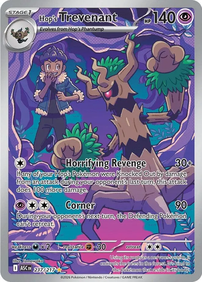 Hop's Trevenant (237/217) [Mega Evolution: Ascended Heroes] 1