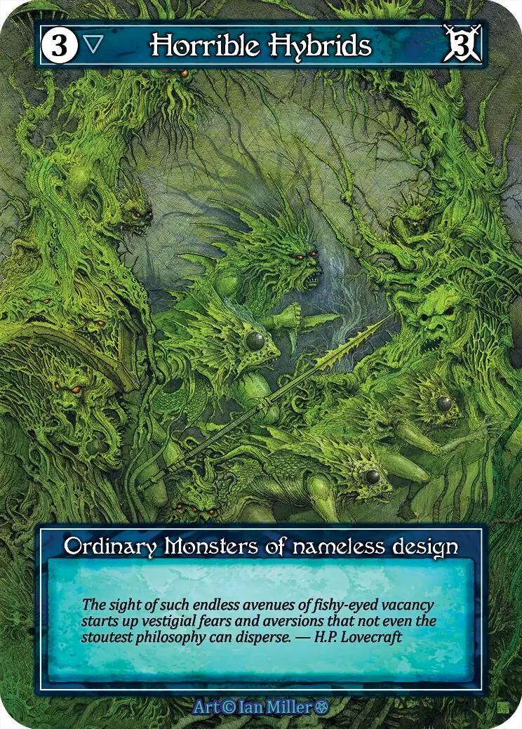 Horrible Hybrids (Foil) [Gothic] 1