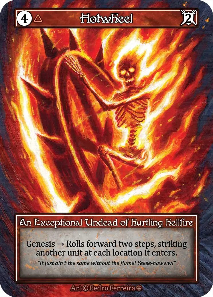 Hotwheel (Foil) [Gothic] 1