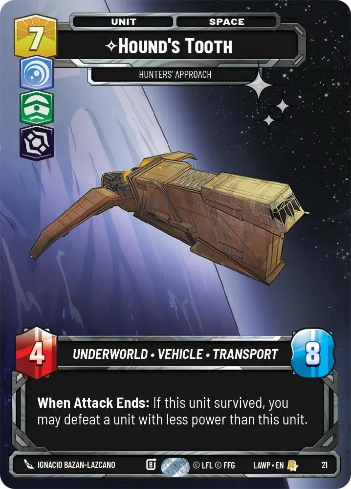 Hound's Tooth - Hunters' Approach (21) (Foil) (21) [A Lawless Time: Weekly Play] 1