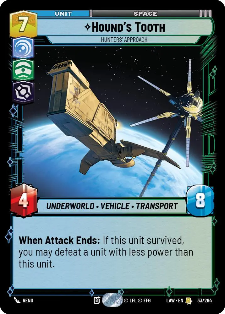 Hound's Tooth - Hunters' Approach (33/264) (33/264) [A Lawless Time] 1