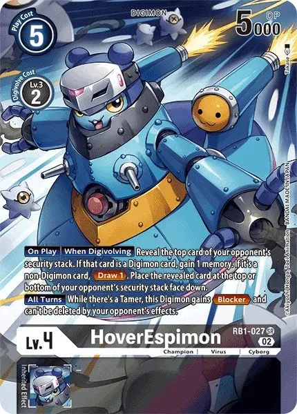 Hoverespimon (Textured Alternate Art) [Resurgence Booster] 1
