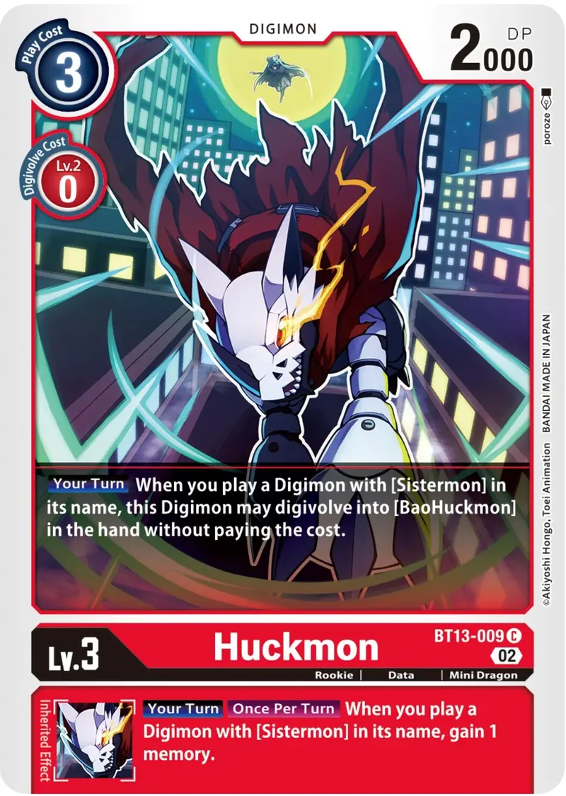 Huckmon [Bt13-009] [Versus Royal Knights Booster] 1