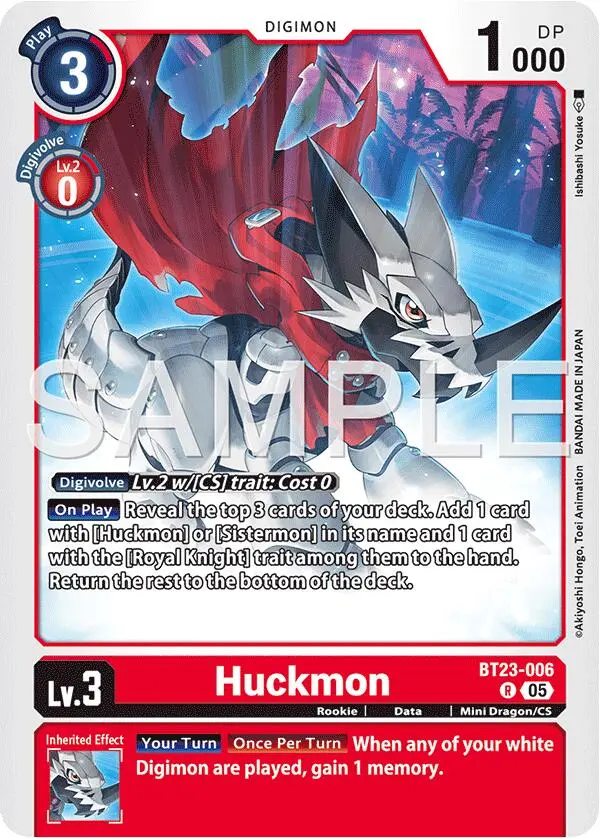 Huckmon [Bt23-006] [Hackers' Slumber] 1