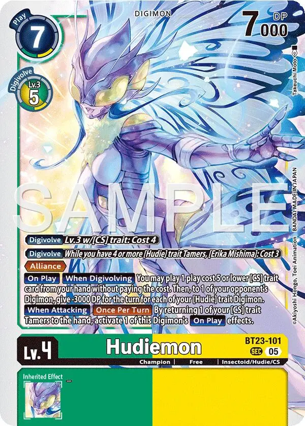 Hudiemon [Bt23-101] [Hackers' Slumber] 1