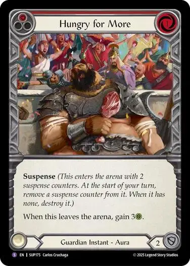 Hungry For More [Sup175] (Super Slam)  Rainbow Foil 1