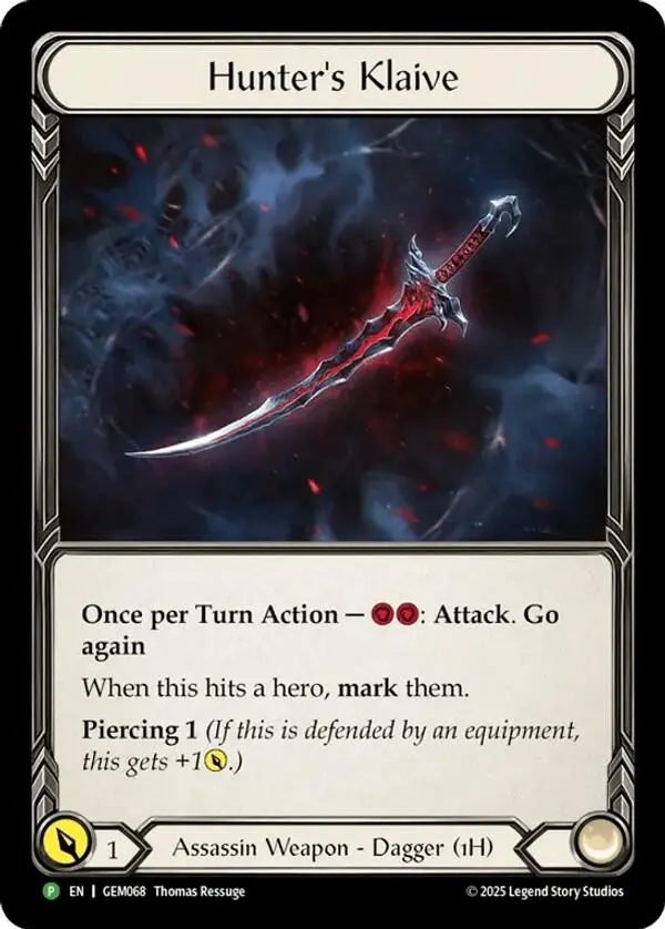 Hunter's Klaive [Gem068] (Gem Pack 2) 1