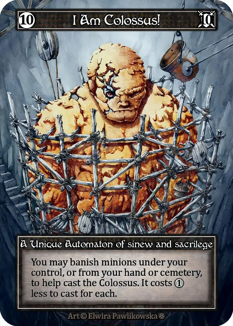 I Am Colossus! (Foil) [Gothic] 1