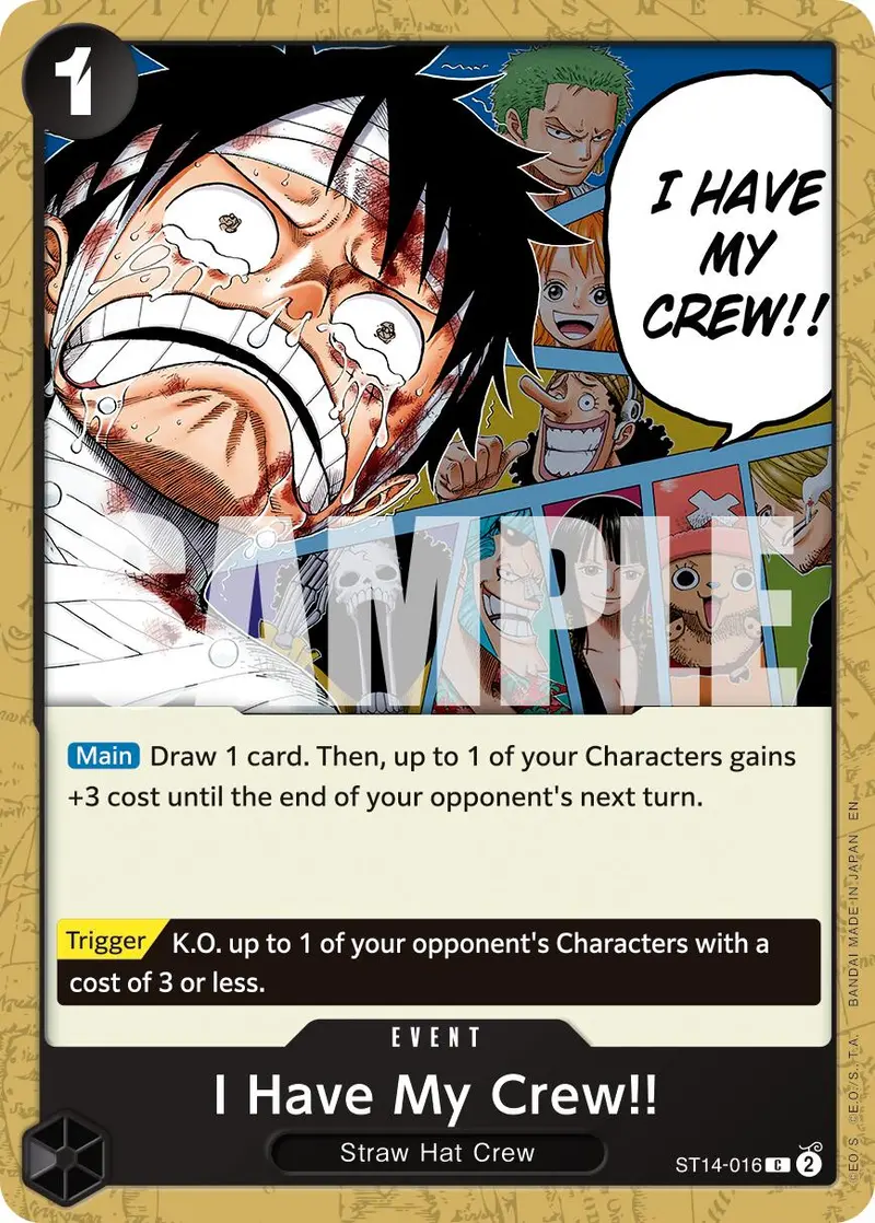 I Have My Crew!! (Reprint) [Premium Booster -The Best- Vol. 2] 1