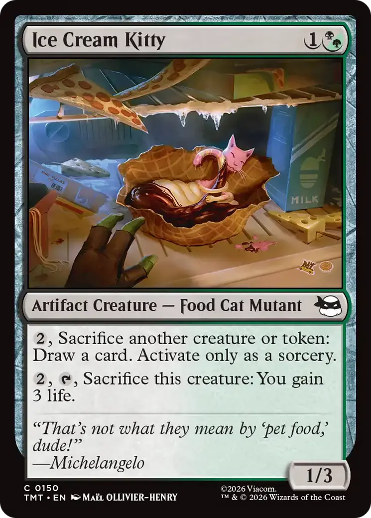 Ice Cream Kitty [Teenage Mutant Ninja Turtles] 1