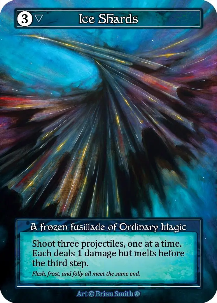 Ice Shards (Foil) [Gothic] 1
