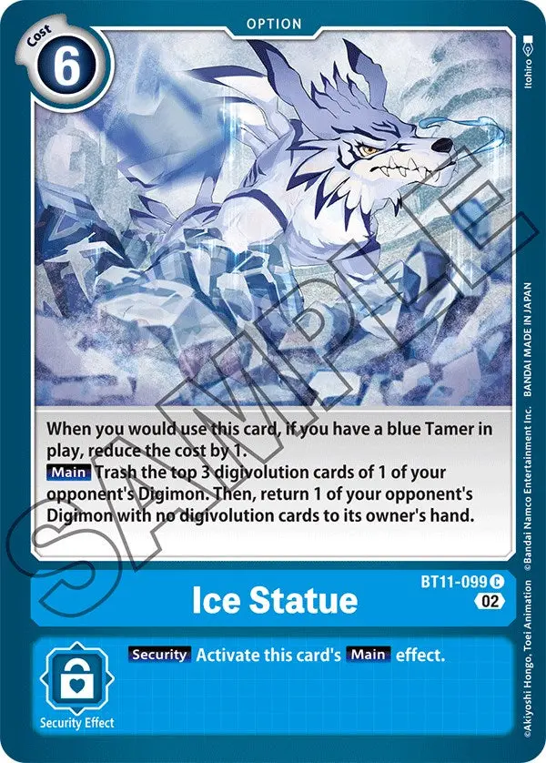 Ice Statue [Bt11-099] [Dimensional Phase] 1
