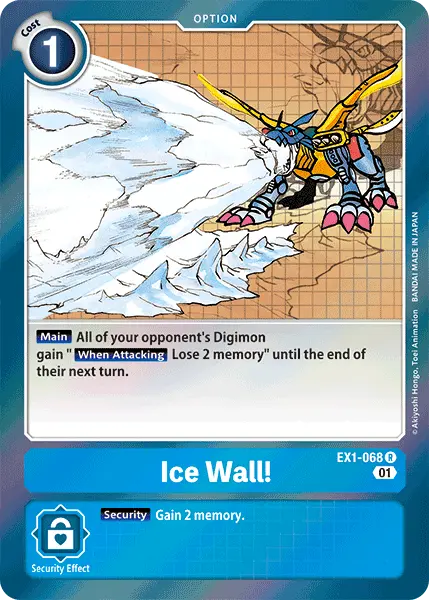 Ice Wall! [Ex1-068] [Classic Collection] 1