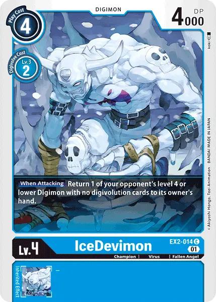 Icedevimon [Ex2-014] [Digital Hazard] 1