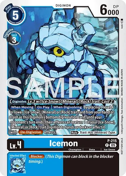 Icemon [P-215] (Official Store Tournament 2026 Vol. 1) [Promotional Cards] 1