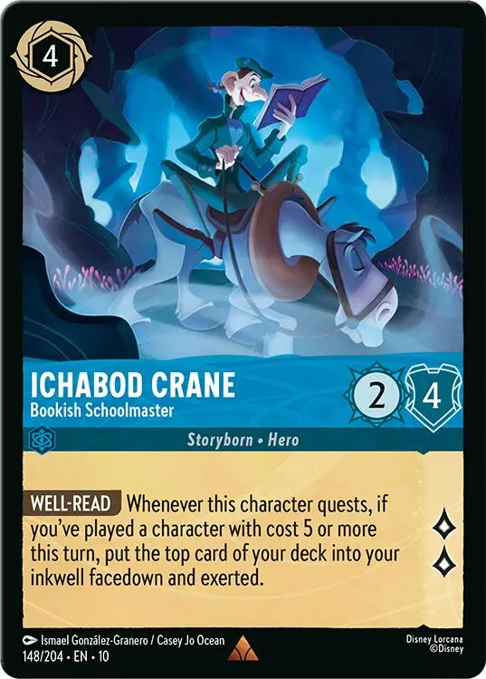 Ichabod Crane - Bookish Schoolmaster (148/204) [Whispers In The Well] 1