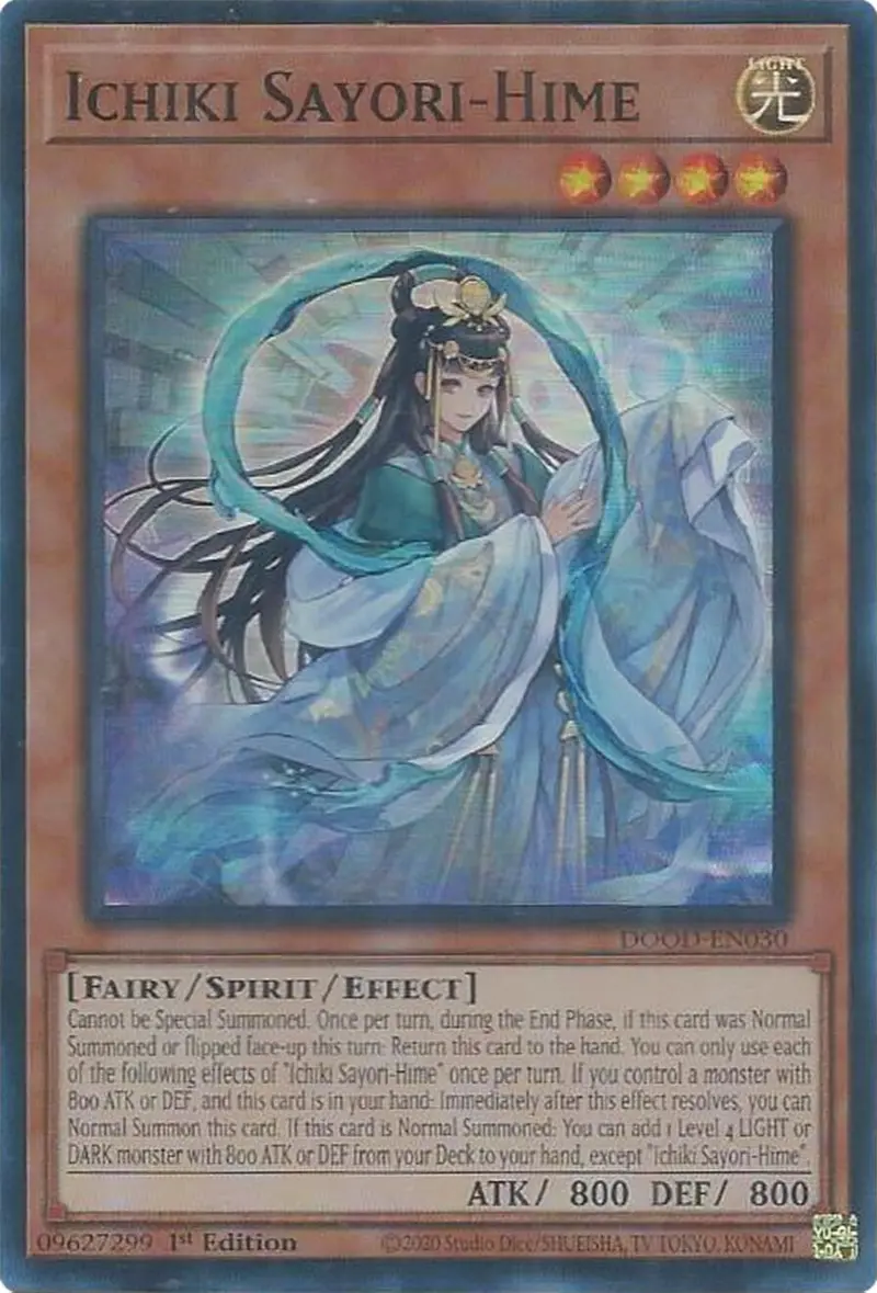 Ichiki Sayori-Hime [Dood-En030] Super Rare 1