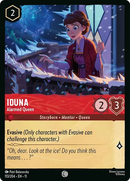 Iduna - Alarmed Queen (113/204) [Winterspell] 1