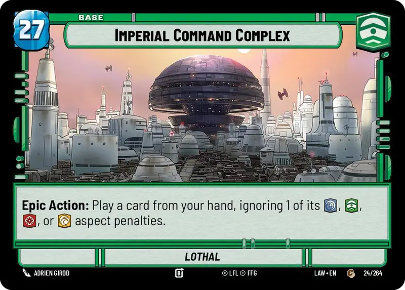 Imperial Command Complex // Shield (24 // T03) (24 // T03) [A Lawless Time] 1