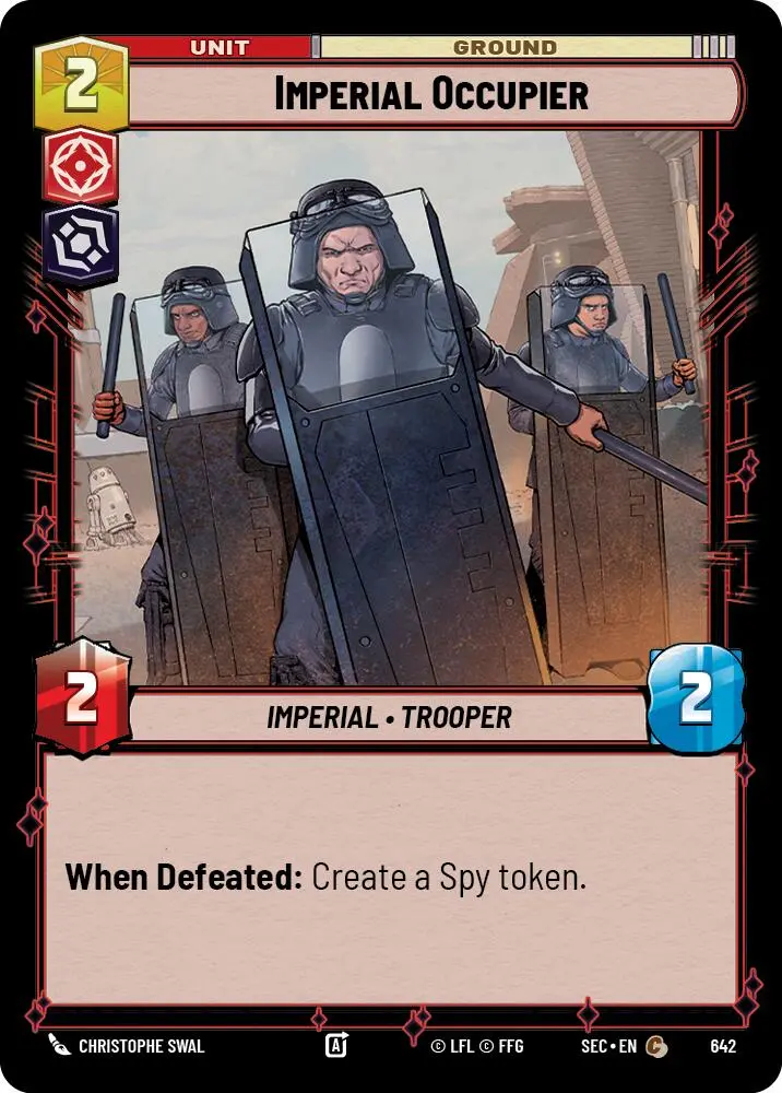 Imperial Occupier (642) (Foil) (642) [Secrets Of Power] 1