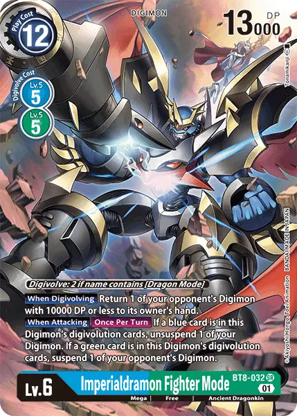 Imperialdramon Fighter Mode [Bt8-032] (Alternate Art) [New Awakening] 1