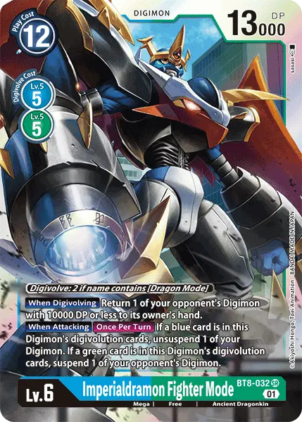 Imperialdramon Fighter Mode [Bt8-032] [New Awakening] 1