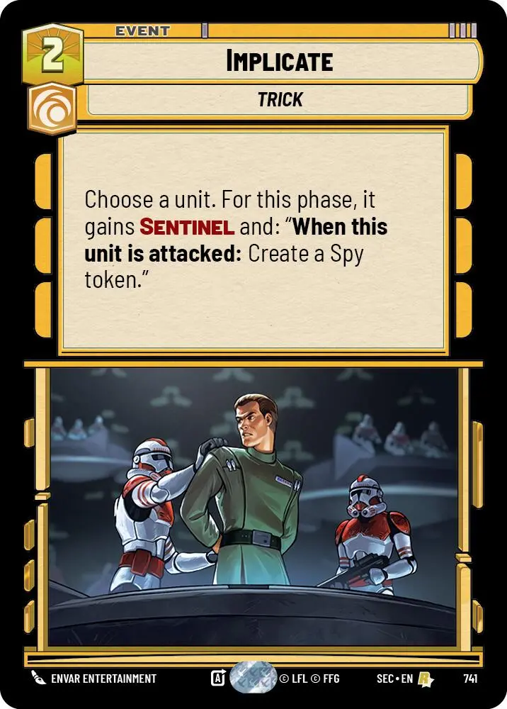 Implicate (741) (Foil) (741) [Secrets Of Power] 1