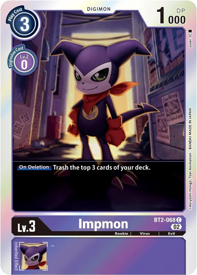 Impmon [Bt2-068] (Alternate Art) [Starter Deck: Beelzemon Advanced Deck Set] 1