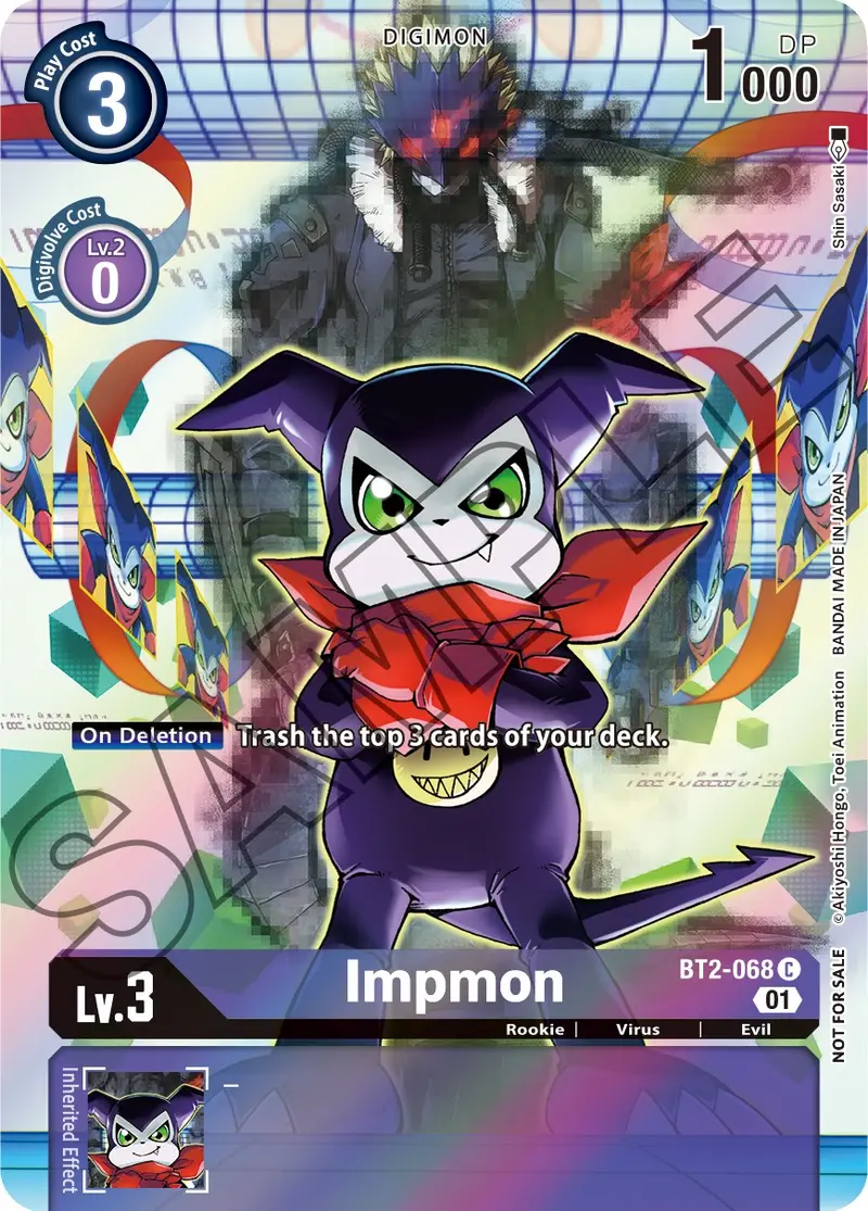 Impmon [Bt2-068] (Tamer's Card Set 1) [Release Special Booster Promos] 1