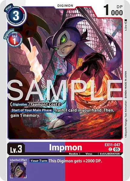 Impmon [Ex11-047] [Dawn Of Liberator] 1