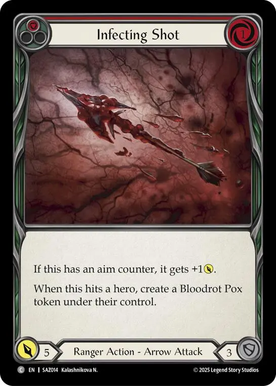 Infecting Shot (Red) (Regular) [Saz014] (Gem Pack 2) 1