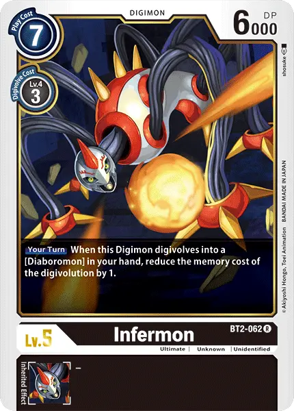 Infermon [Bt2-062] [Release Special Booster Ver.1.0] 1