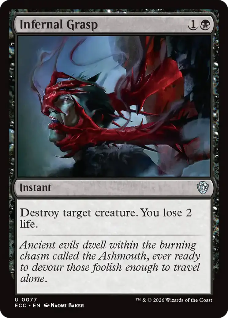 Infernal Grasp [Lorwyn Eclipsed Commander] 1