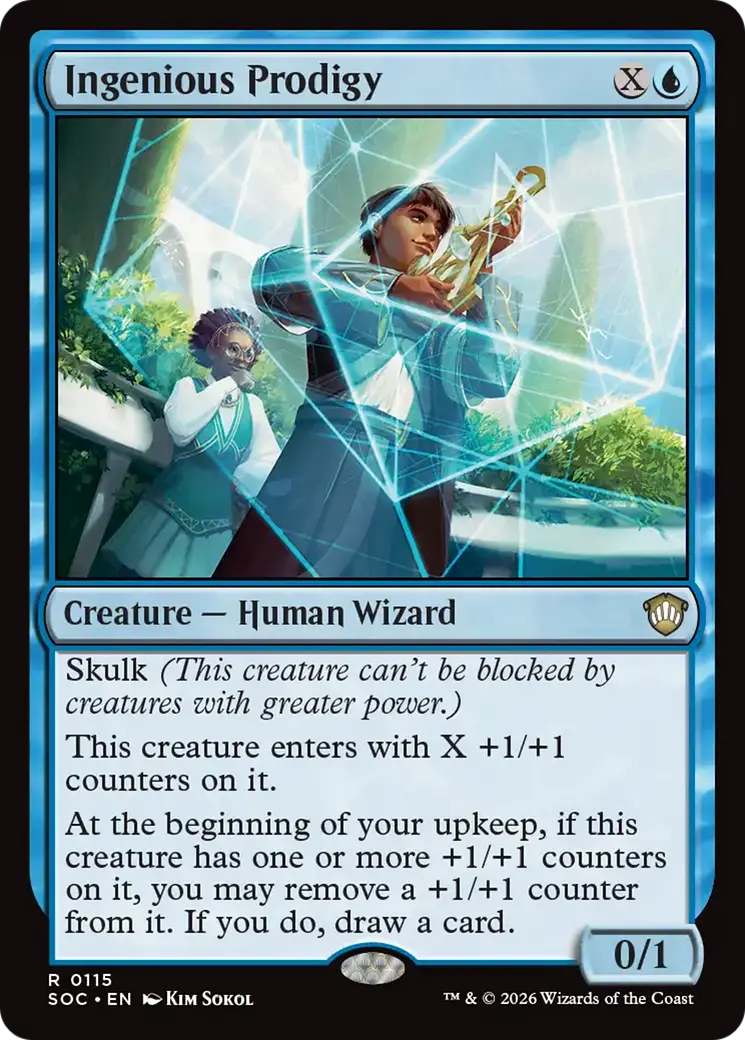 Ingenious Prodigy [Secrets Of Strixhaven Commander] 1
