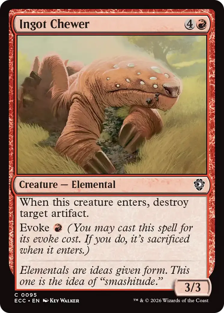 Ingot Chewer [Lorwyn Eclipsed Commander] 1