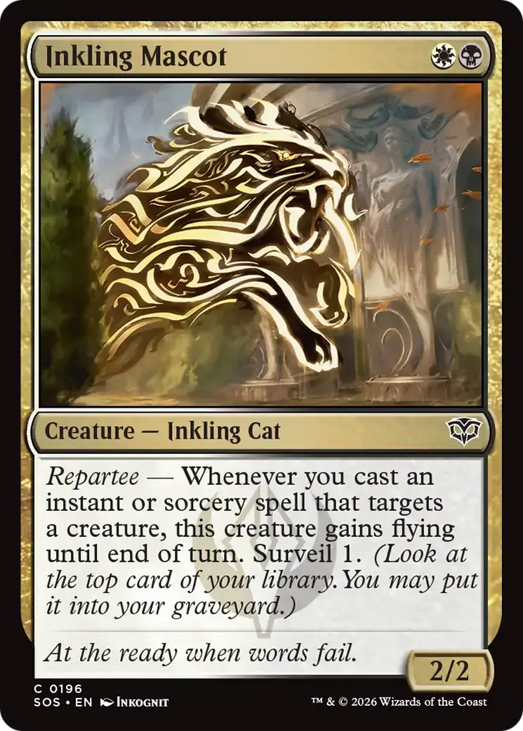 Inkling Mascot [Secrets Of Strixhaven] 1