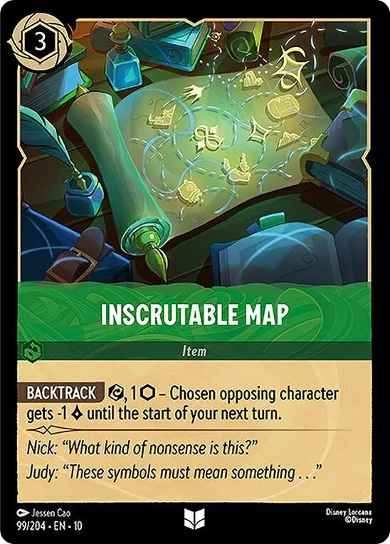 Inscrutable Map (99/204) [Whispers In The Well] 1