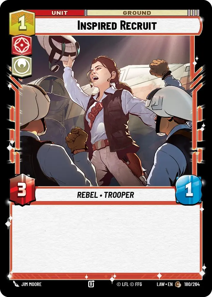 Inspired Recruit (180/264) (180/264) [A Lawless Time] 1